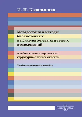 Методология и методы библиотечных и психолого-педагогических исследований