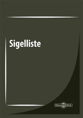 Sigelliste