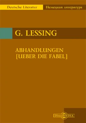 Abhandlungen [ueber die Fabel]