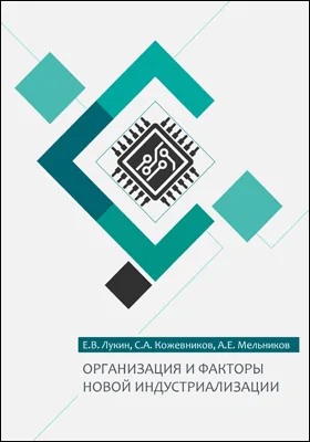 Организация и факторы новой индустриализации: монография