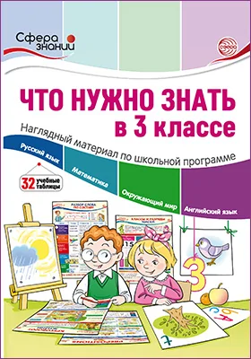 Что нужно знать в 3 классе: наглядный материал по школьной программе: учебное наглядное пособие