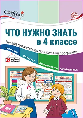 Что нужно знать в 4 классе: наглядный материал по школьной программе: учебное наглядное пособие