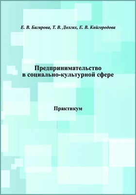 Предпринимательство в социально-культурной сфере