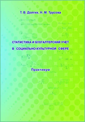 Статистика и бухгалтерский учет в социально-культурной сфере