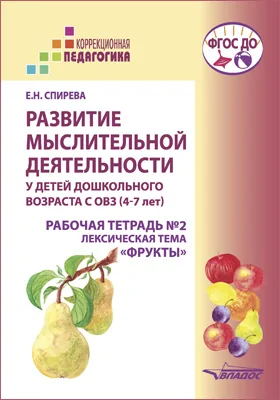 Развитие мыслительной деятельности у детей дошкольного возраста с ОВЗ (4–7 лет)