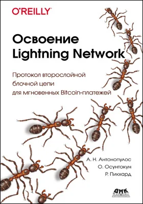 Освоение Lightning Network: протокол второслойной блочной цепи для мгновенных Bitcoin-платежей: практическое пособие