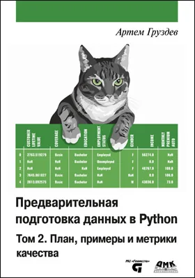 Предварительная подготовка данных в Python: практическое пособие. Том 2. План, примеры и метрики качества